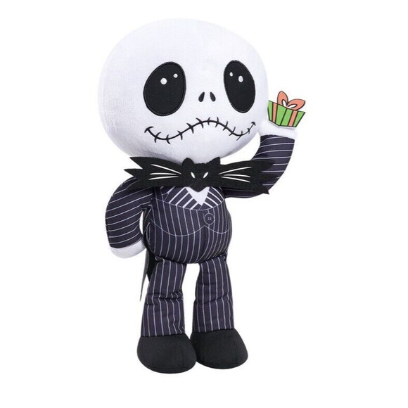 Just Play Disney Nightmare Before Christmas Jack Skellington Holiday 16" Plush - Picture 3 of 9